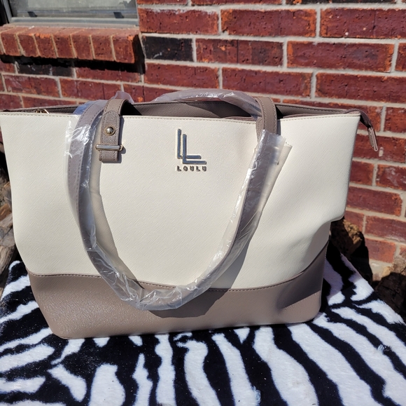 NWOT 2 Pc Bundle-Loulu large purse/handbag and wallet - Picture 5 of 12